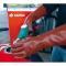 JUBA 235RI - GUANTE PVC ROJO D/CAPA JUBA 35CM 235-RI P/ACIDOS CAT. III.