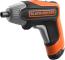 STANLEY BCF611CKQW - ATORNILLADOR 3,6V 1,5AH 5,5NM DE CARGA RAPIDA, PORTA-PUNTAS