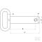 KRAMP AGRI Z535183KR - PERNO DE ACOPLAMIENTO GROSOR 35 MM LARGO 210MM