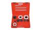 SUPER-EGO 070780X - CONJUNTO TERRAJAS MANUALES SUPER CUT SET, BSPT R, 1/2-1"