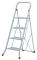 AGHASA B0070 - MINI ESCALERA BASICA DE ACERO 4 PELDAÑOS ALT .MAX.2,89 MT